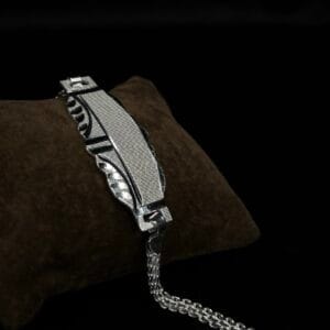Classic Silver Shield Rakhi