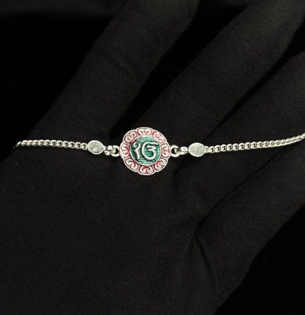 Ek Onkar Silver Rakhi