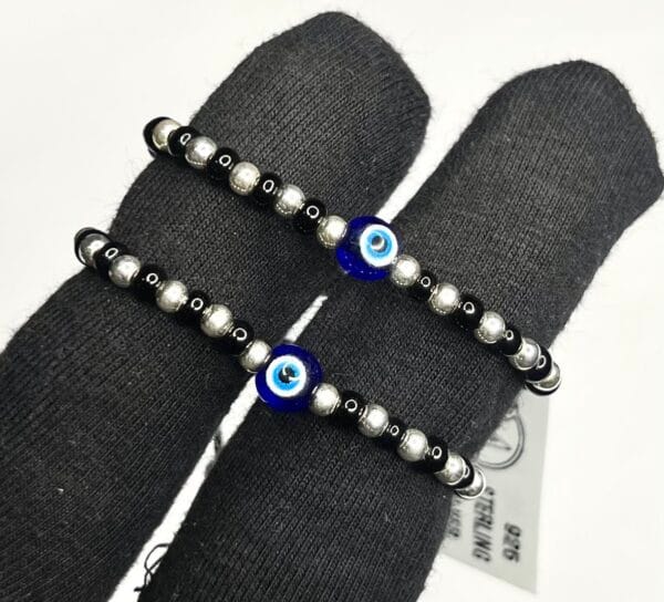 Blue Evil Eye Silver Nazariya
