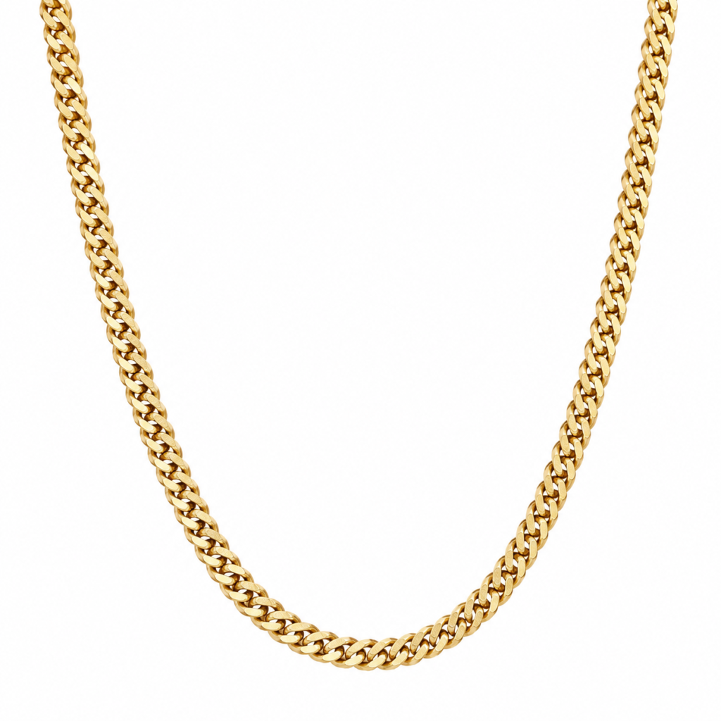 Gold-Plated Wheat Chain