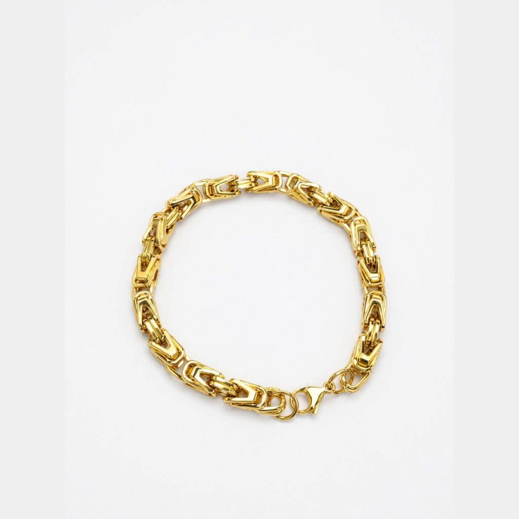 Gold-Plated Byzantine King Bracelet