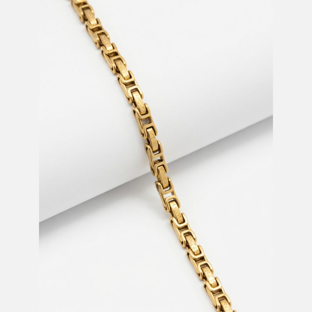 Gold-Plated Byzantine King Chain