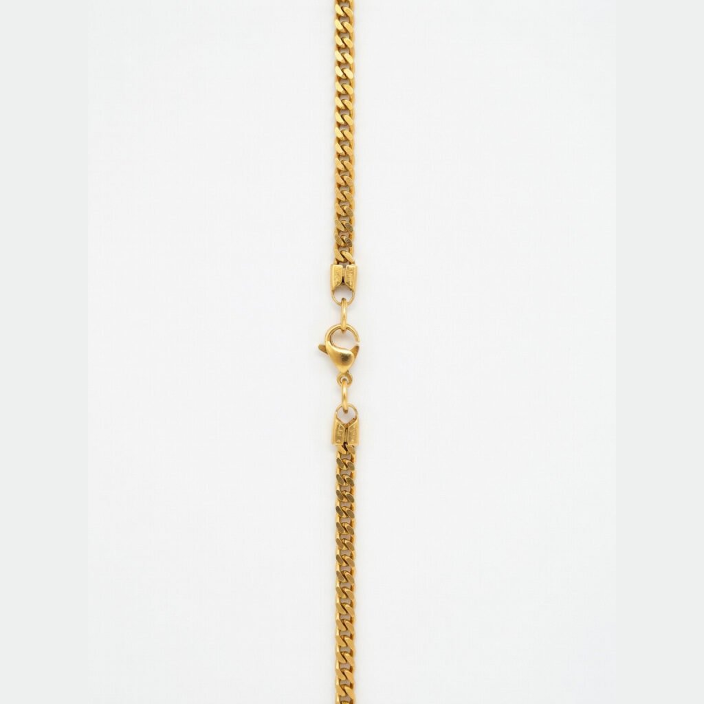 Gold-Plated Classic Curb Chain