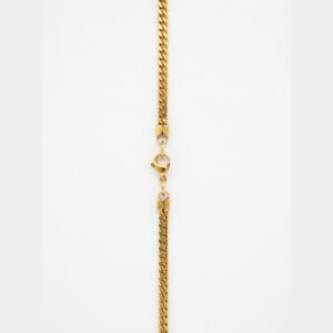 gold plated classic curb chain