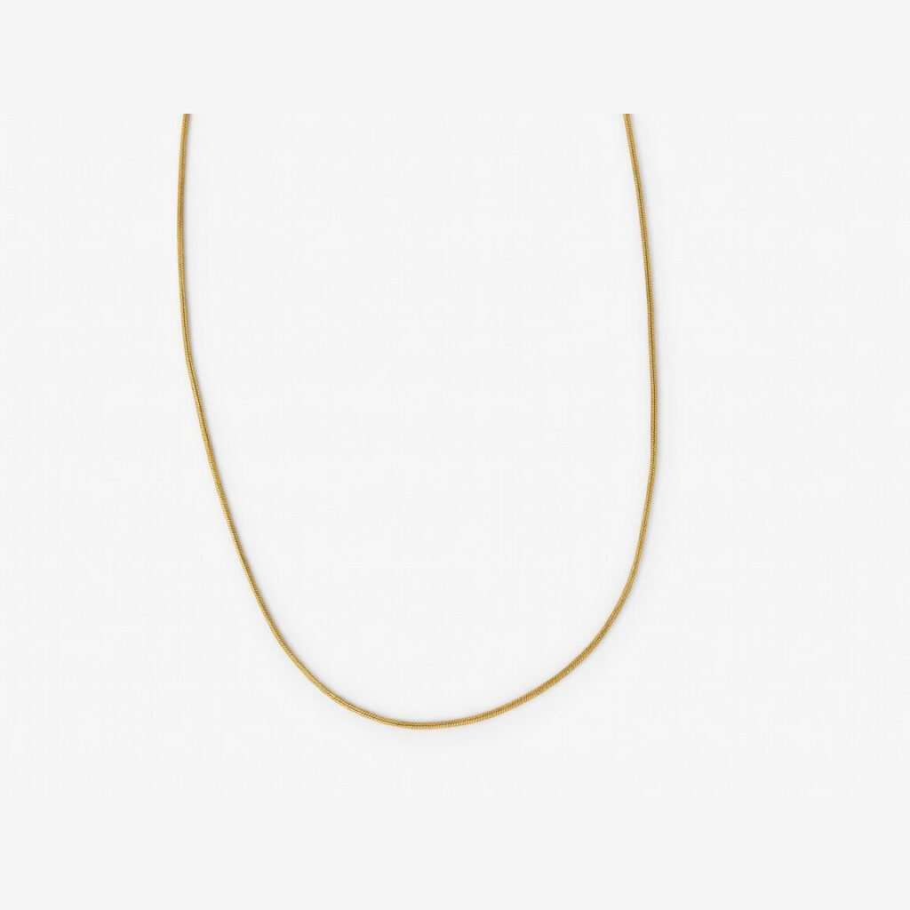 Gold-Plated Fine Snake Chain