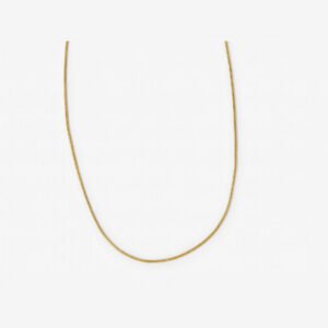 gold plated fine snake chain
