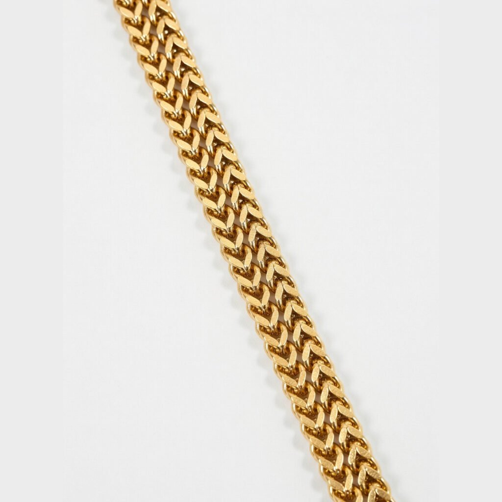 Gold-Plated Wheat Chain