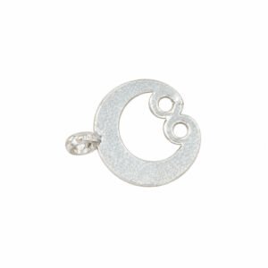 Silver Cancer (Kark Rashi) Pendant